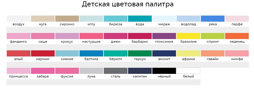 Цвет дети эдуарда. Детская цветовая палитра. Палитра цветов для детской одежды. Детские цвета палитра. Палитра цветов и оттенков для детей.